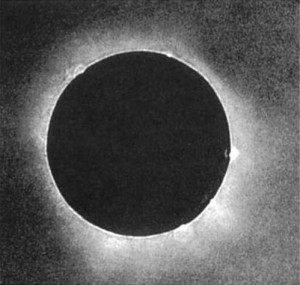 solar-eclipse-by JuliusBerkowski.1851 Russia.daguereotype